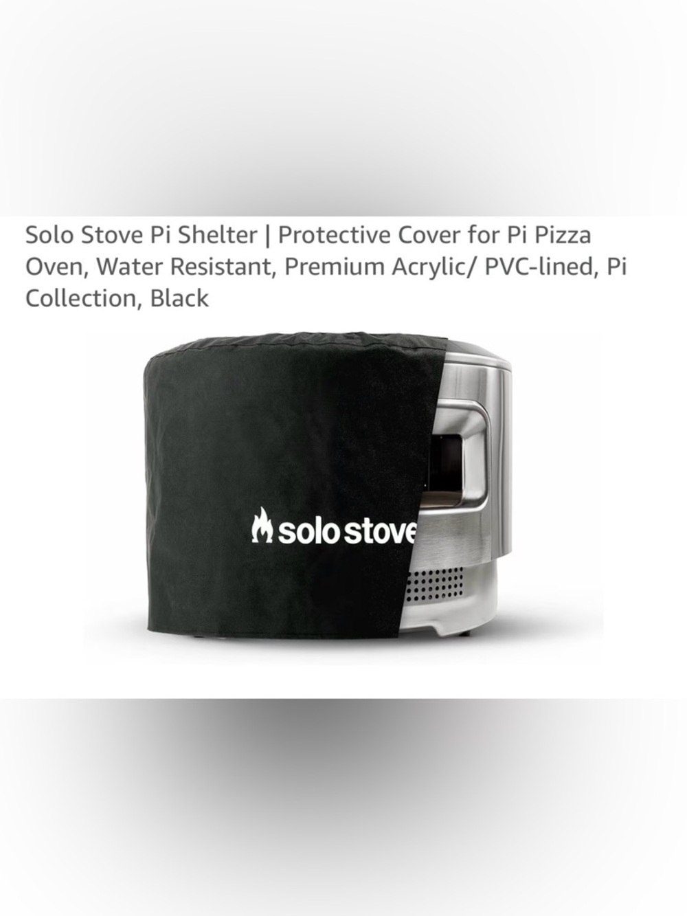 NEW Solo Stove Pi Shelter | Protective Cover for Pi Pizza Oven, Water Resistant